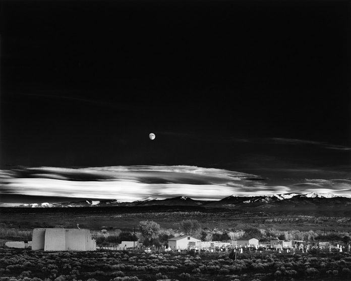 ansel adams moonrise hernandez new mexico