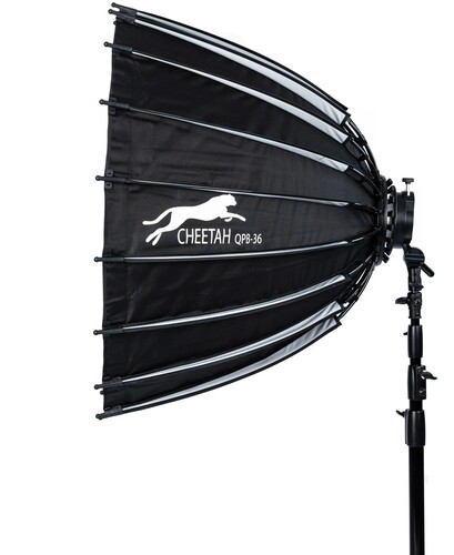 Cheetah QPB-36 with Focusing System Softbox 