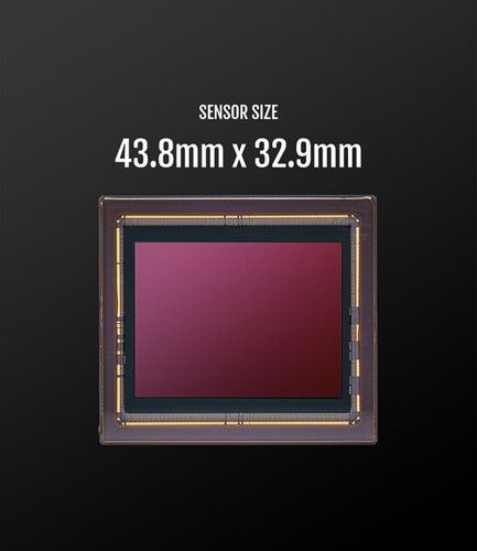 Fujifilm GFX 100S sensor size