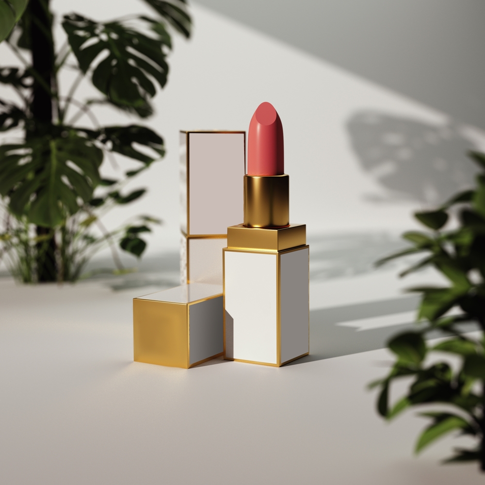 Lipstick product photography