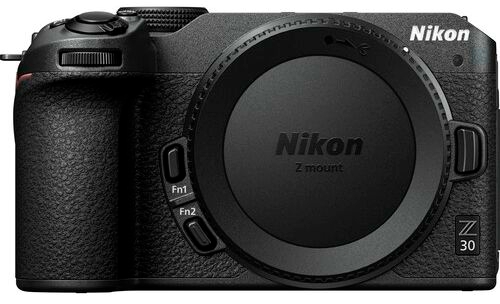 Nikon Z30 front with Body Cap